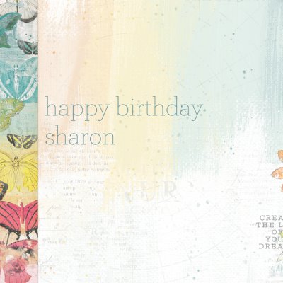 Happy Birthday Sharon E