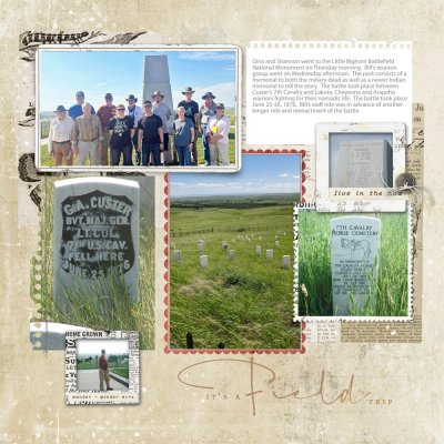 Little Bighorn Right Page