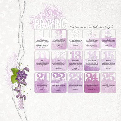 Praying the Name and Attributes of God (l)