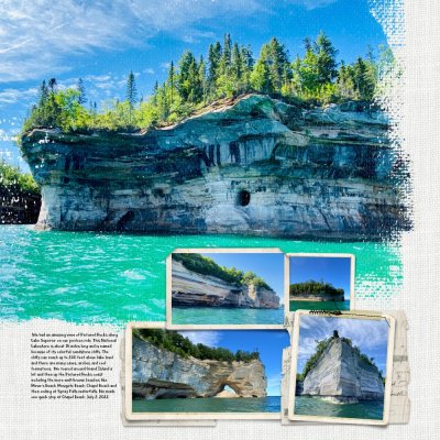 Pictured Rocks Right