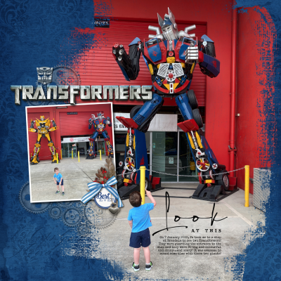 July Colour Challenge - Transformers