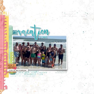 July Scraplift Chain - Vacation Time