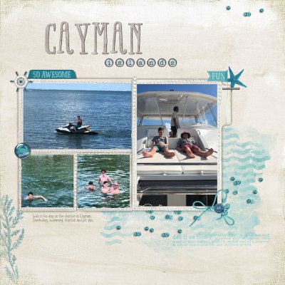 September Color Challenge - Cayman