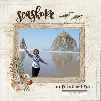 Scraplifting Rae-Cannon Beach
