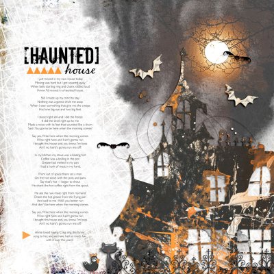 Haunted House-Halloween Inspired Challenge