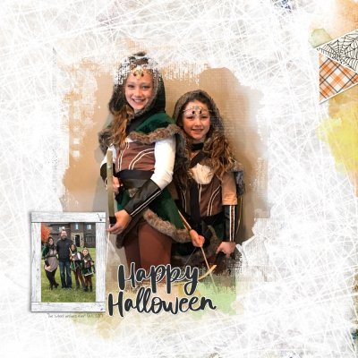 Halloween Inspired Page