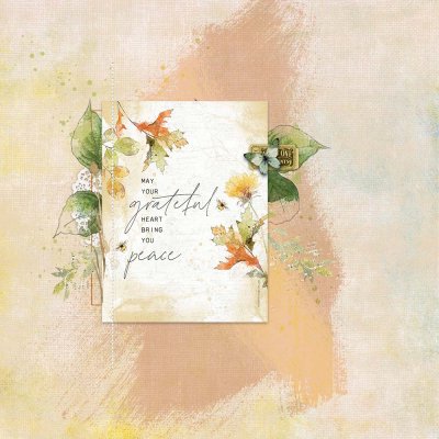 Thoughtfulness Card-Peace