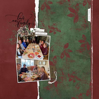 Love Our Family (color challenge)