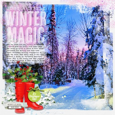 Just a little winter magic