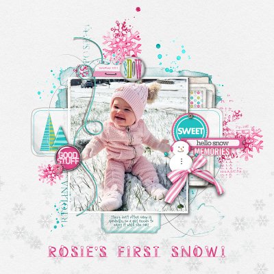 Rosie in the Snow