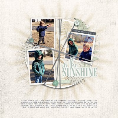 Sunshine: Scraplift Chain Jan/Audrey