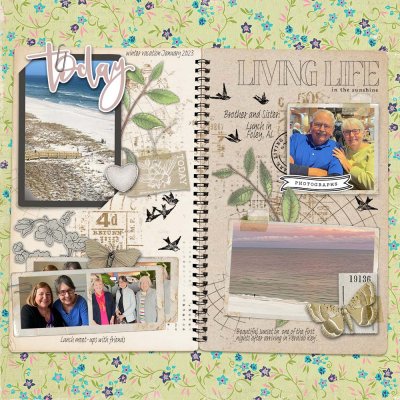 Winter Vacation Notebook