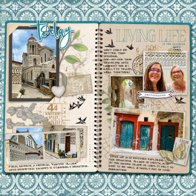 Living Life in the Sunshine - Pyrgi and Mesa, Greece (Chios)