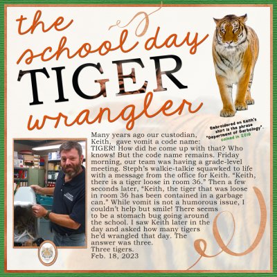 School Day Tiger Wrangler
