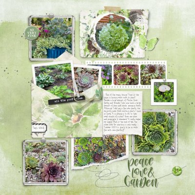 Peace Love Garden