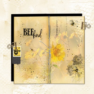 Let's Blend Challenge - Textured White Papers