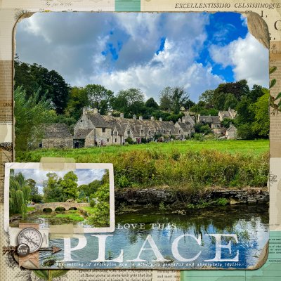 Arlington Row,  Bibury (Cotswolds)