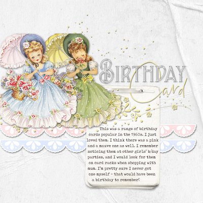 Memories of the Random Kind: Birthday Card