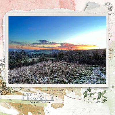 frosty conditions