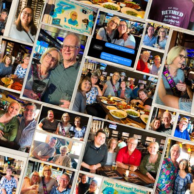A Surprise Retirement Party - RIGHT SIDE