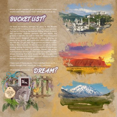 Story Challenge: Bucket List or Dream