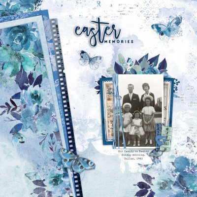 Scraplift: Valerie-Easter Memories