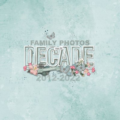 Cover for Decade Photo Book