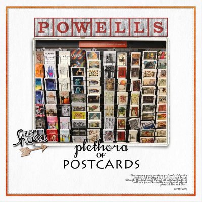 2019 10 18 Powell's postcards