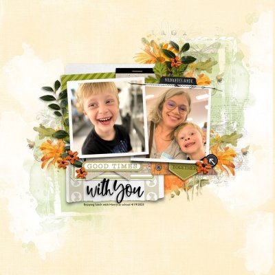 With You: April Template Challenge #2