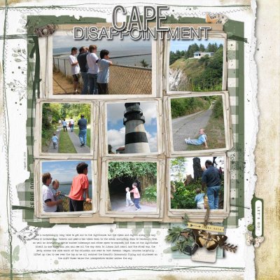 2006 08 10 Visiting Cape Disappointment (pg 2) - Template mashup