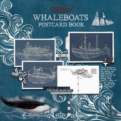 2023-05-27 Whaleboats postcard book