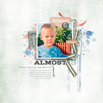 Almost 3 (Color Challenge June 2023)