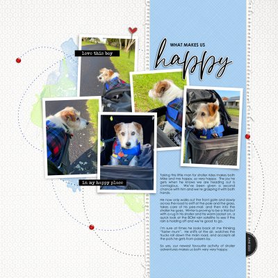 Story Scrapbook Challenge - What makes me happy