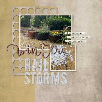 Get Inspired June Book Cover: Winter Hail Storms