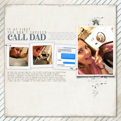 June Scraplift Chain - Dad