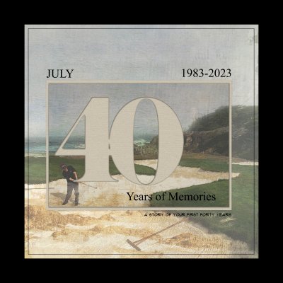 Matt's 40th Birthday Memory Book