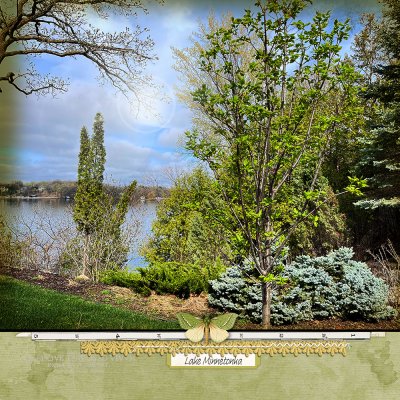 Let's Blend Challenge: Lake Scene