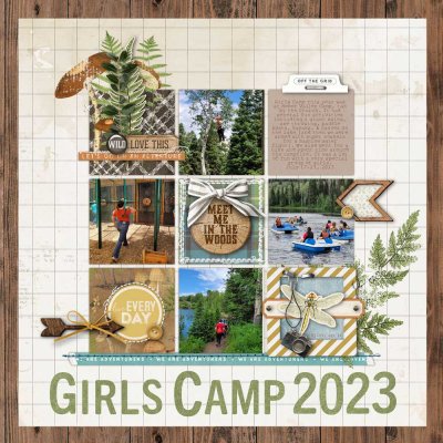 Girls Camp 2023 (August scraplift chain)