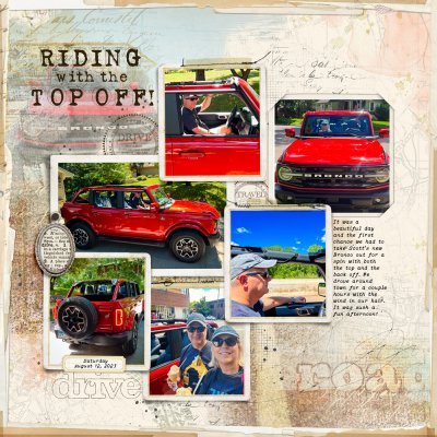 Riding with the top off