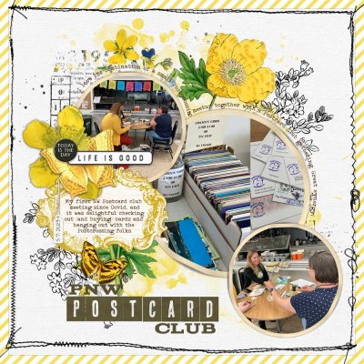 2023 05 07 Postcard club meeting (Book Cover Inspiration)