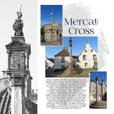 Mercat Crosses