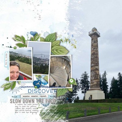 2023-09-12 Climbing the Astoria Column