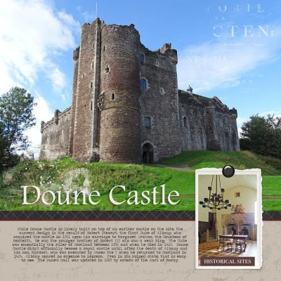 Ad Challenge-Doune Castle
