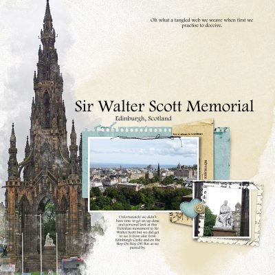 Sir Walter Scott Memorial