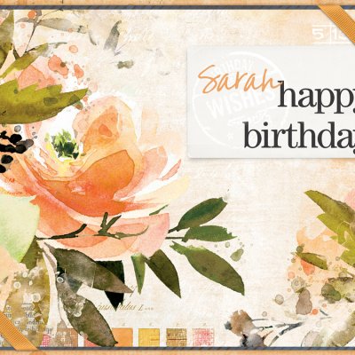 happy birthday sarah