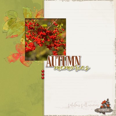 Autumn memories - Scraplift Chain