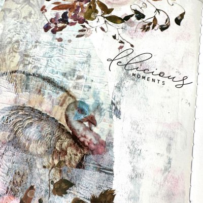 Turkey Day Art Journal {hybrid post}