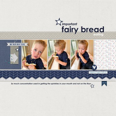 December Scraplift Chain - Fairy Bread