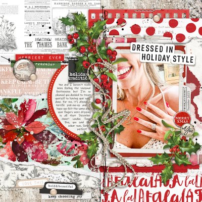 Holiday Style (December 2023 Scraplift Chain)
