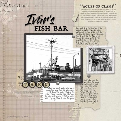 1955 Dad and Ivars Fish Bar